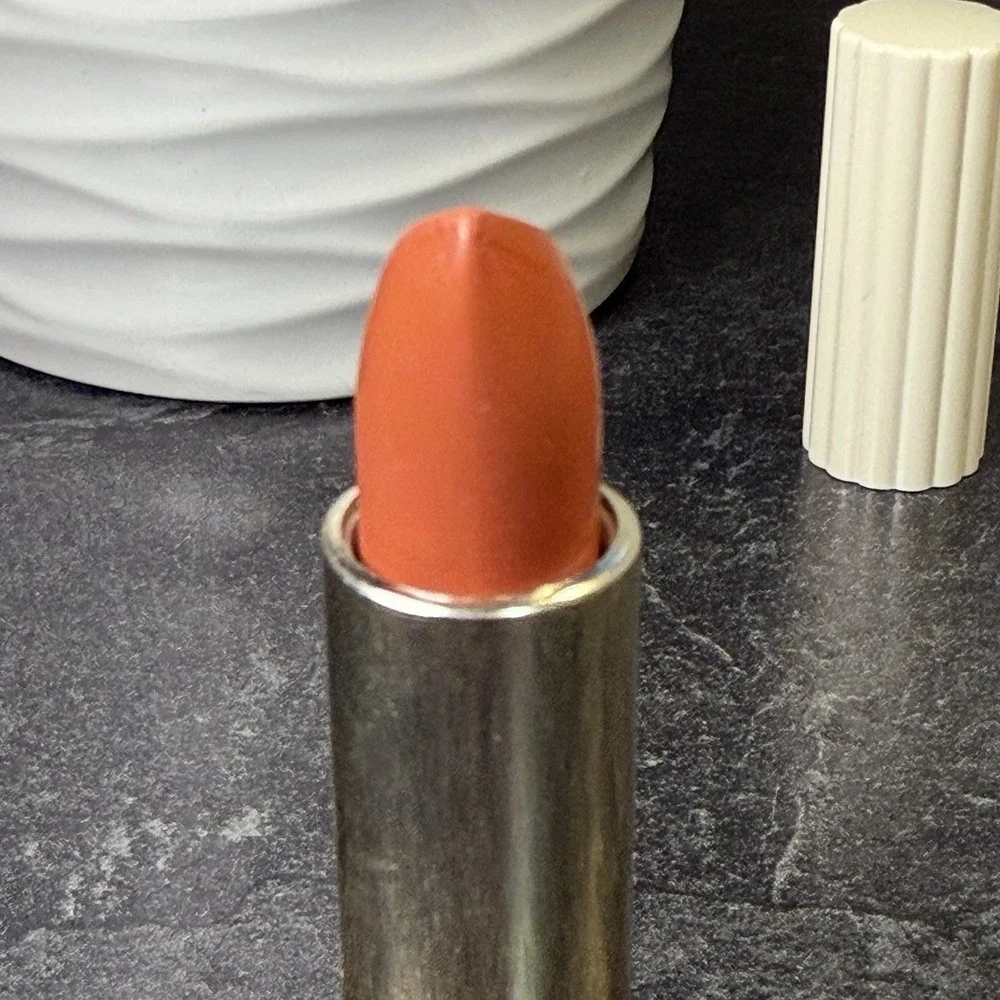 Vintage Estee Lauder All‎ Day Lipstick Nectar Classic Ribbed Tube Full Size VHTF